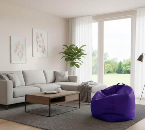 Dmora Pouf élégant, couleur violet, Mesure 65 x 50 x 65 cm en promo à 35,99€ (-58%) sur Amazon FR