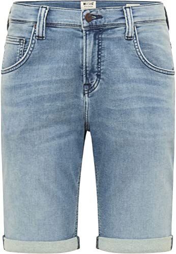 MUSTANG Chicago Pantalones Cortos, Mittelblau 413, 33 para... - Home & Kitchen Amazon Spain à 38.39€