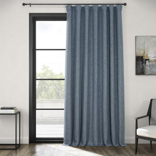 HPD Half Price Drapes BOCH-LN21330-96-DW - Cortina de Lino... - Home & Kitchen Amazon Spain à 17.20€