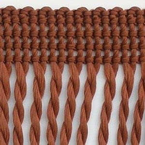 RUBAN GALON À FRANGES 60 MM - FIL TORSADÉ - 100%... - Bricolage & Outils Amazon France à 1.99€