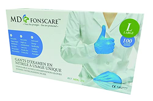 SICIGNANO Nitrilhandschuhe hellblau Größe L Packung 100... - Amazon Allemagne à 8.28€