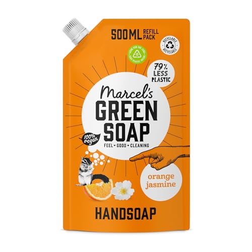 Marcel's Green Soap - Hand Soap Refill Orange & Jasmine... - Amazon Royaume-Uni à 3.99€