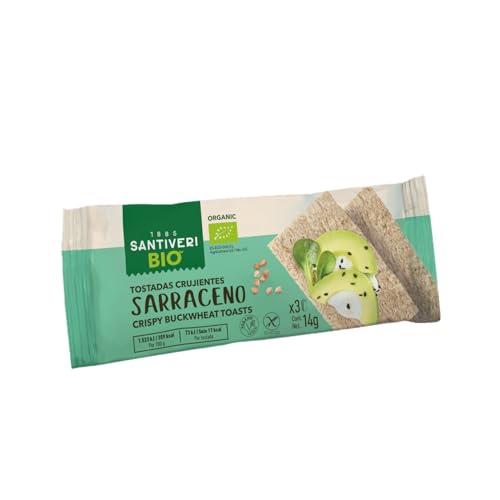 Santiveri - Tostadas Trigo Sarraceno BIO - 3u - Épicerie Amazon Espagne à 0.88€