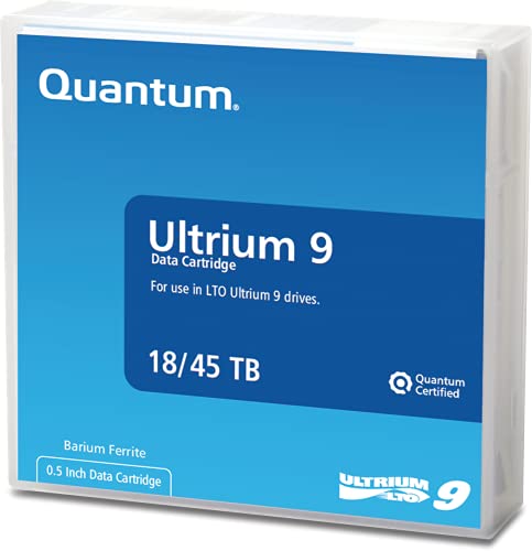 Quantum Ultrium LTO 9 Data Cartridge 18TB Native / 45TB... - Auto & Motorcycle Amazon France à 117.58€
