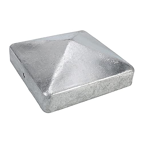 TIMCO Fence Post Cap Hot Dipped Galvanised - 50mm - Maison & Cuisine Amazon Royaume-Uni à 1.48€