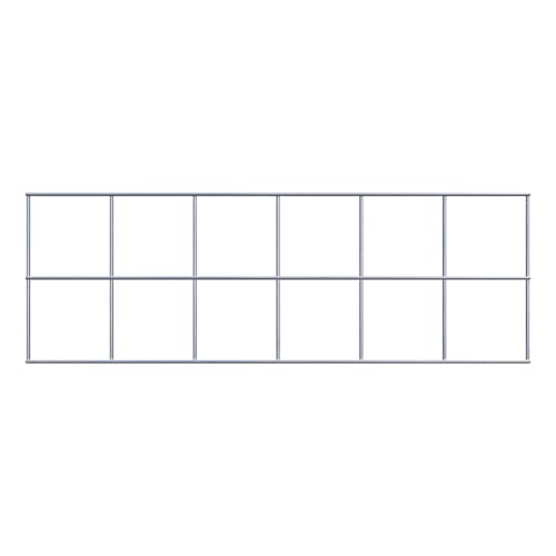 Gabionen Gitter 10 x 10 cm Maschenweite (60 x 20 cm) - Jardin & Extérieur en promo à 2.40€