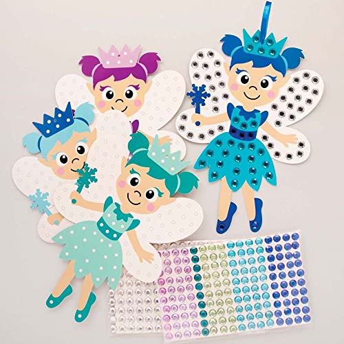 Baker Ross FE865 Engel Bastelset mit Schmucksteinen- 4er... - Jouets & Jeux Amazon Allemagne à 8.80€