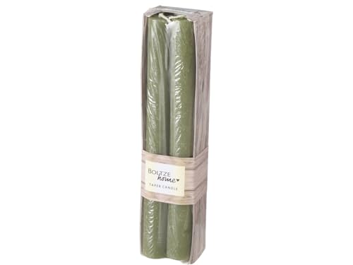 Boltze 2016070 Melia Stabkerze paraffin khaki 20 cm 4tlg.... - Home & Kitchen Amazon Germany à 6.39€