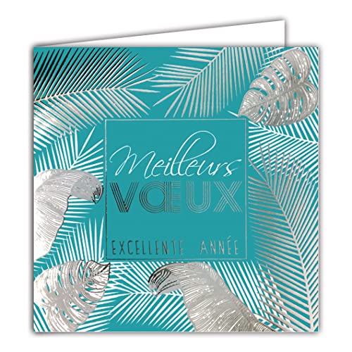 Afie 23037 Square Happy New Year Best Greetings Card Shiny... - Auto & Motorcycle Amazon UK à 2.09€