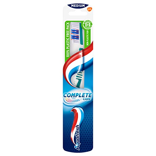 Aquafresh Toothbrush Adult, Complete Care Toothbrush for... - Beauty & Fragrances Amazon UK à 1.25€