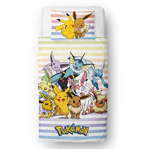 Pokemon Officially Licensed Single Kids Duvet Cover Set |... - Maison & Cuisine Amazon Royaume-Uni à 22.99€