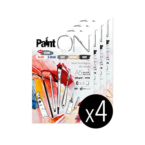 Clairefontaine 975409C - Blocco di Carta da disegno Paint'... - Auto & Moto Amazon Italie à 27.54€