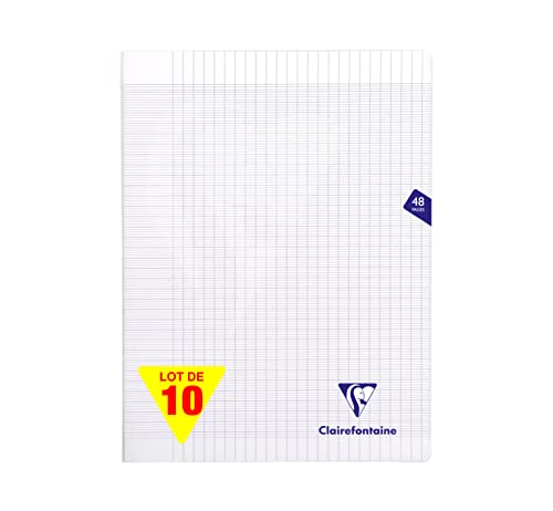 Clairefontaine 393311C Un Lot de 10 Cahiers Agrafés Mimesys... - Auto & Moto en promo à 10.98€