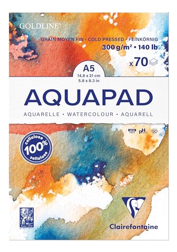 Clairefontaine 975720Cpack - Bloc Encollé Goldline Aquapad... - Jouets & Jeux Amazon France à 20.33€