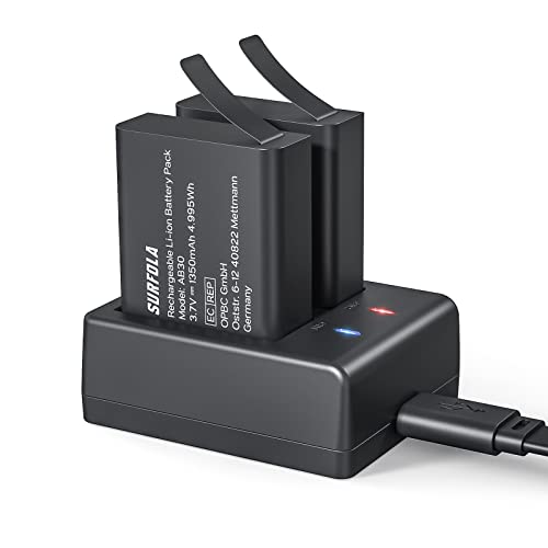 Surfola Batterie Ricaricabili per Action Cam 1350mAh con... - Sports & Fitness Amazon Italy à 20.00€