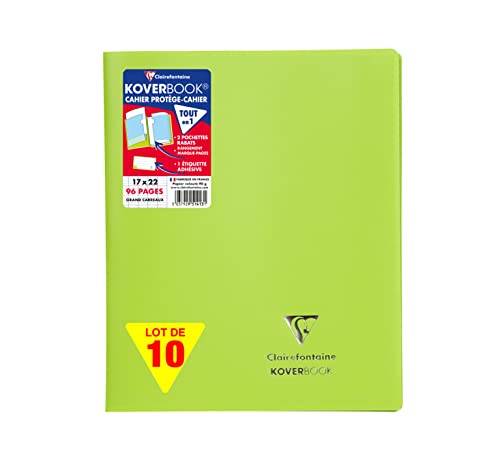 Clairefontaine 951413C Un Lot de 10 Cahiers Agrafés... - Auto & Motorcycle Amazon France à 24.07€