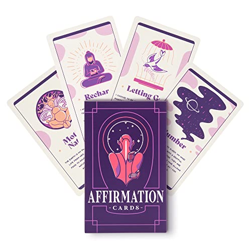 PURPLE CANYON Daily Affirmation Cards for Stress Relief... - Auto & Motorcycle Amazon Germany à 12.39€
