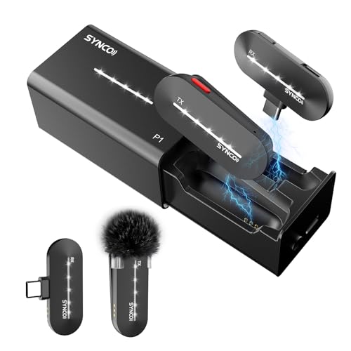 SYNCO Lavalier Mikrofon Wireless für iPhone... en promo sur Amazon