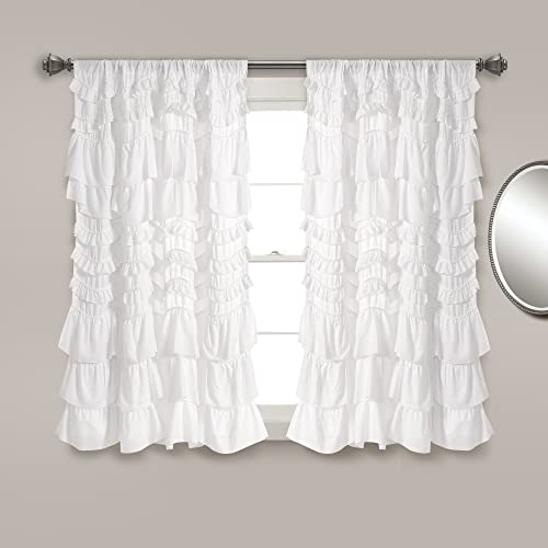 Lush Decor Window Curtain Panel (Single) Kemmy... - Maison & Cuisine Amazon Allemagne à 16.33€