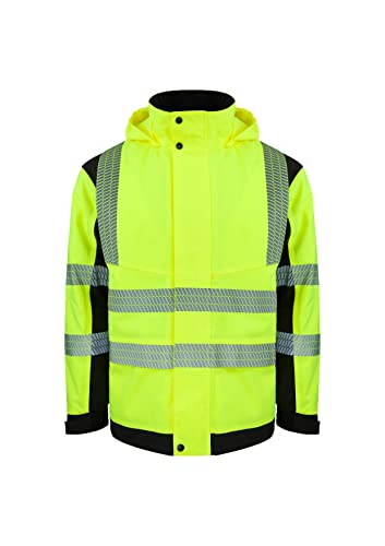Korntex Hi-Vis Softshell Regen-Jacke (bedruckbar)... - Mode & Vêtements Amazon Allemagne à 13.58€