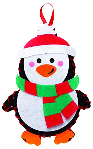 Baker Ross FE833 Kit Couture Enfant motif Pingouin - Lot de... - Jouets & Jeux en promo à 5.79€