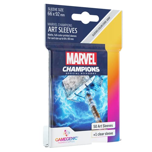 Gamegenic Champions Sleeves Thor GGS15012ML - Jouets & Jeux Amazon France à 9.99€