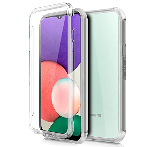 Cool Silicone Case for Samsung A226 Galaxy A22 5G (Clear... en promo sur Amazon