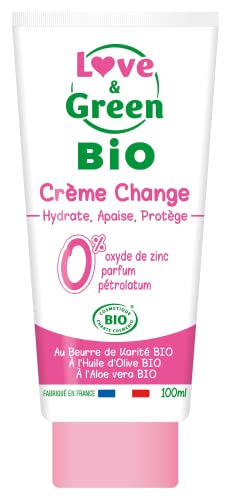 Love & Green - Crème change 100ml - Fabriqué en France en promo à 3,65€ (-30%) sur Amazon FR