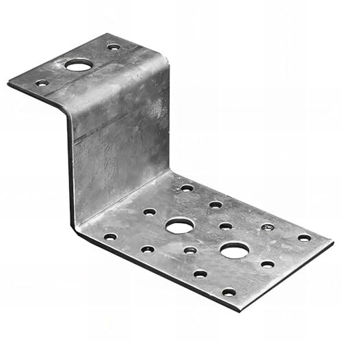 Connecteur joint Type Z galvanisé - 85 x 50 x 55 x 2,5 mm - Bricolage & Outils Amazon France à 1.00€