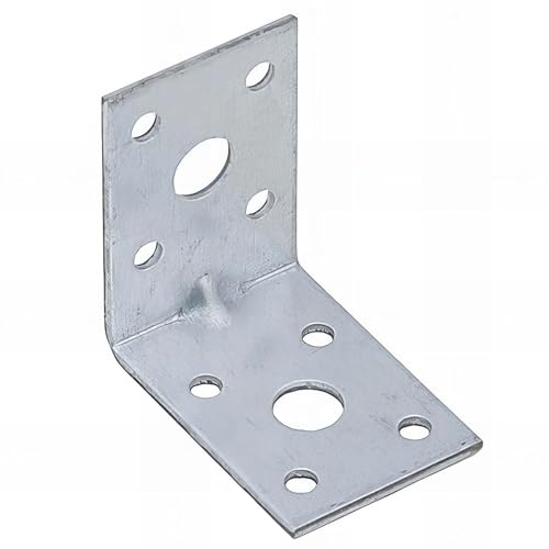 Équerre renforcée galvanisée - 50 x 50 x 35 x 2,0 mm - Bricolage & Outils en promo à 0.79€