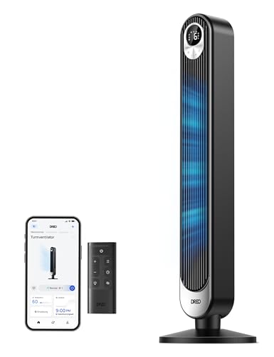 Dreo Ventilatore a Torre Smart 106cm, Potente 8,53m/s... - Maison & Cuisine Amazon Italie à 109.99€