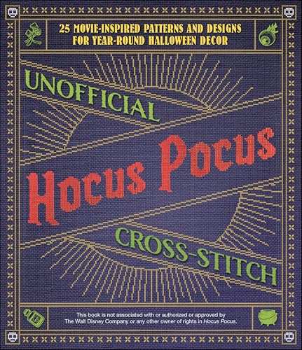 Unofficial Hocus Pocus Cross-Stitch: 25 Patterns and... - Bon plan à 1.99€
