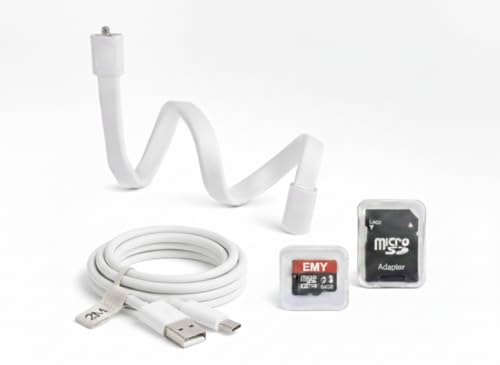 Komplettes Set für Baby-Monitor mit flexiblem weißem Stab... - High-Tech & Électronique Amazon Allemagne à 10.78€