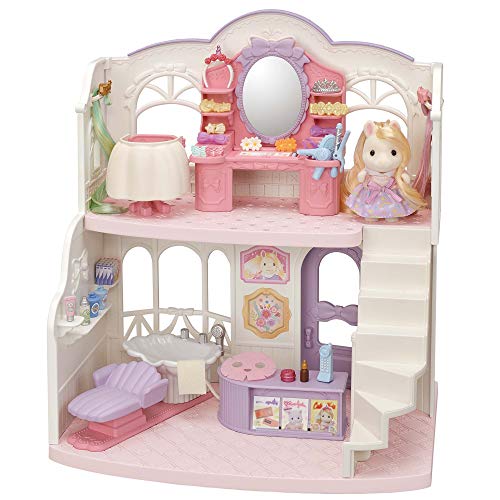 Sylvanian Families Pony's Stylish Hair Salon - dollhouse... - Jouets & Jeux Amazon Royaume-Uni à 30.00€
