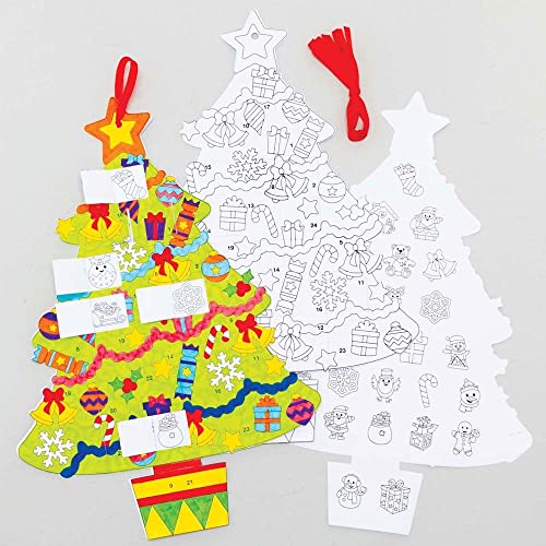 Baker Ross FC184 Calendrier de l’Avent pour Sapin de Noël... - Toys & Games Amazon France à 6.95€