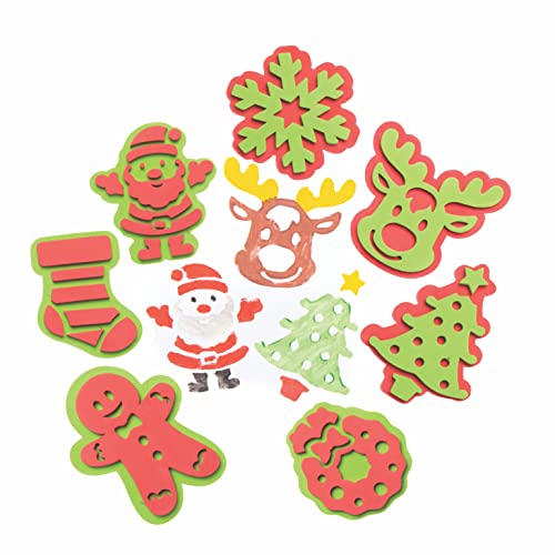 Baker Ross FC263 Sellos de Espuma de Navidad - Paquete de... - Jouets & Jeux Amazon Espagne à 7.99€
