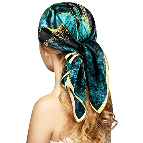 Stlvoll Pañuelo de cabeza 100% seda para mujer, 27... - Amazon Espagne à 18.22€
