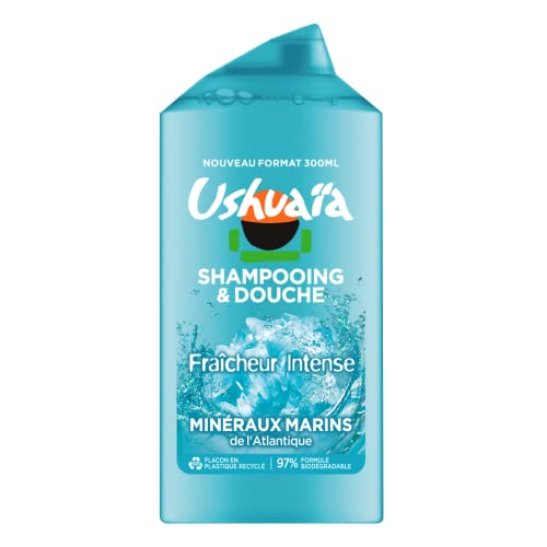 Ushuaïa Homme Shampooing Douche Minéraux Marins, 300ml - Beauté & Parfums Amazon France à 5.95€