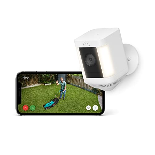 Ring cámara Plus con luces y batería (Spotlight Cam Plus) |... - Maison & Cuisine en promo à 89.99€