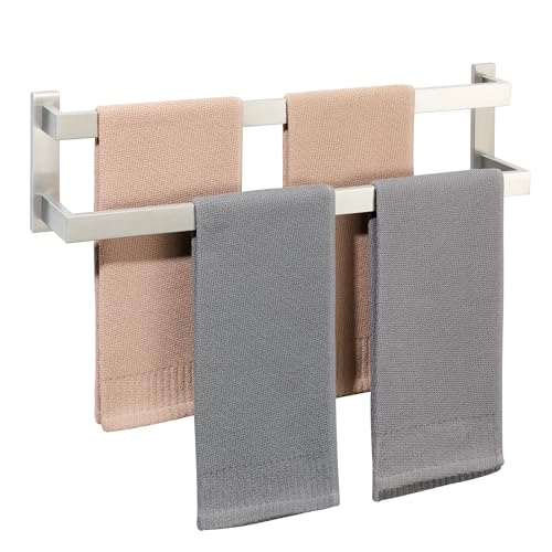 Alise Double Bath Towel Bars Towel Racks for Bathroom... - Sports & Fitness Amazon Espagne à 22.03€