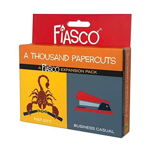 Fiasco Expansion Pack: A Thousand Papercuts - Maison & Cuisine Amazon Espagne à 7.08€