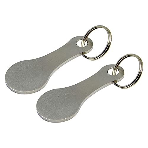 PASSE-PARTOUT UNIVERSEL pour chariot de supermarché,Porte-cl... - Bricolage & Outils Amazon France à 1.46€