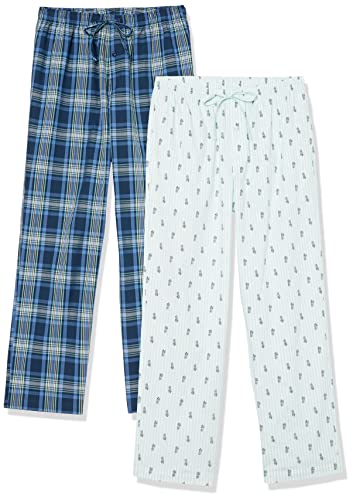 Amazon Essentials Pantaloni di Pigiama Lunghi in Popeline... - Amazon Italie à 8.00€