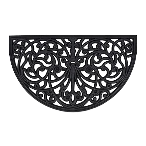 Relaxdays Iron Look Semicircular Doormat, 45 x 75 cm... - Sports & Fitness Amazon Royaume-Uni à 21.65€