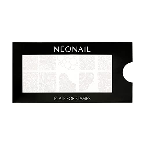NEONAIL Stamping Plate 01 - Plaque d'estampage - Plaque... en promo à 5,55€ (-45%) sur Amazon FR