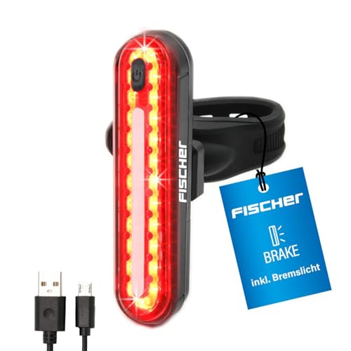 FISCHER Fahrrad Feu arrière de vélo LED à Batterie Noir - Sports & Fitness Amazon France à 11.51€