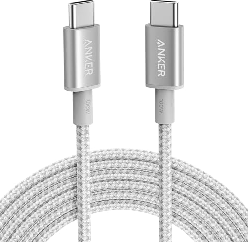 Anker 333 USB C to USB C Charger Cable (6ft 100W, 2-Pack)... - High-Tech & Électronique en promo à 8.99€