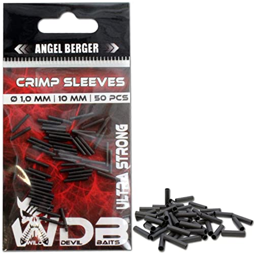 Angel-Berger Wild Devil Baits Crimp Sleeves 50 Stück... - Auto & Moto en promo à 1.99€