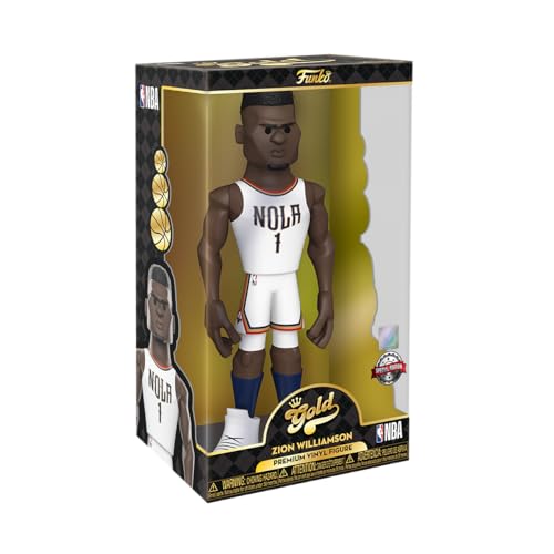 Funko Gold 12" NBA: Pelicans-Zion Williamson - (Home Uni)... - Jouets & Jeux en promo à 22.04€