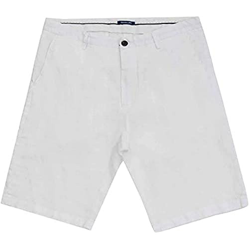 Gianni Lupo Gl5039bd Pantalones Cortos Informales, Blanco... - Maison & Cuisine en promo à 8.87€